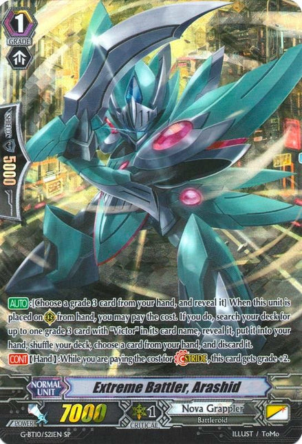 Extreme Battler, Arashid (G-BT10/S21EN) [Raging Clash of the Blade Fangs]