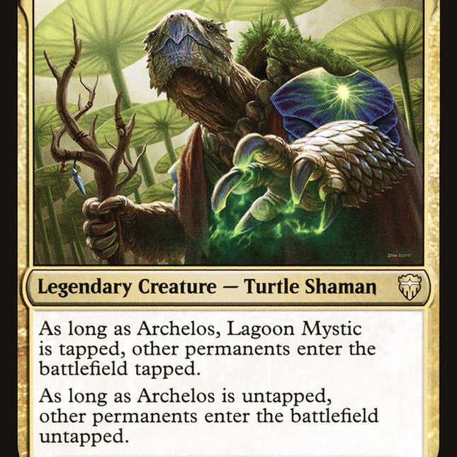 Archelos, Lagoon Mystic [Commander Legends]