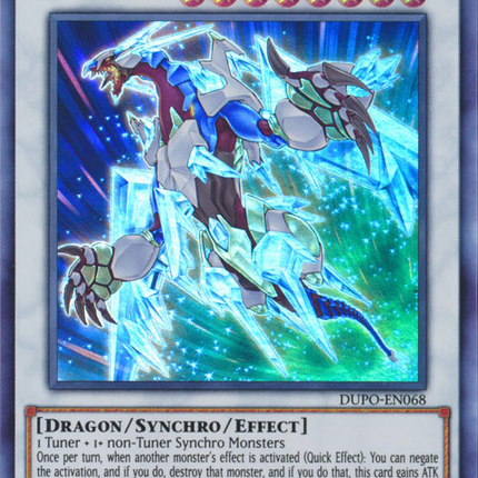 Crystal Wing Synchro Dragon [DUPO-EN068] Ultra Rare