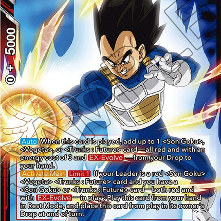 Vegeta, at the Ready (BT19-014) [Fighter's Ambition]