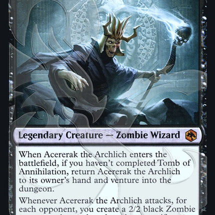 Acererak the Archlich (Ampersand Promo) [Dungeons & Dragons: Adventures in the Forgotten Realms Promos]
