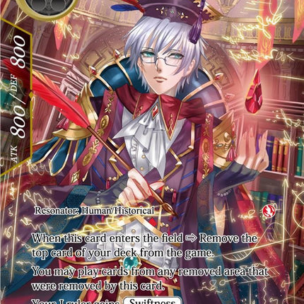 Chrono Researcher, Alisaris (SDR6-002) [Starter Deck: The Lost Tomes]