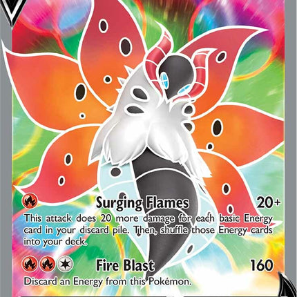 Volcarona V (170/203) [Sword & Shield: Evolving Skies]