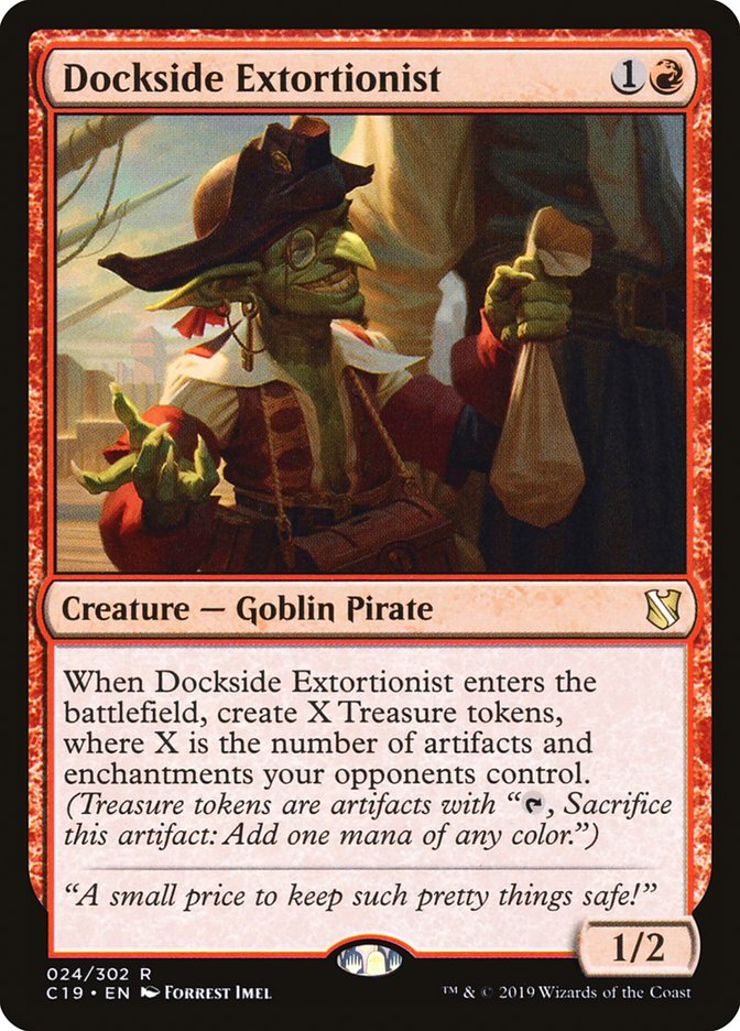 Dockside Extortionist [Commander 2019] – TokenMTG