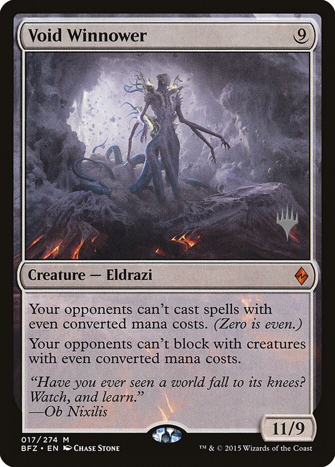 Void Winnower (Promo Pack) [Battle for Zendikar Promos] – TokenMTG