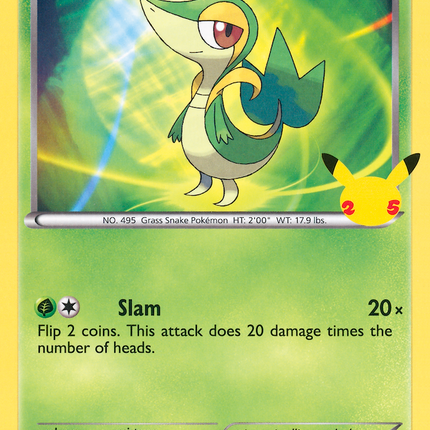 Snivy (5/25) [McDonald's 25th Anniversary]