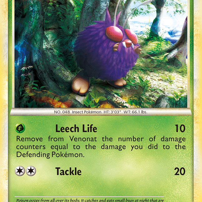 Venonat (81/102) [HeartGold & SoulSilver: Triumphant]