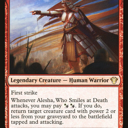Alesha, Who Smiles at Death [Commander 2020]