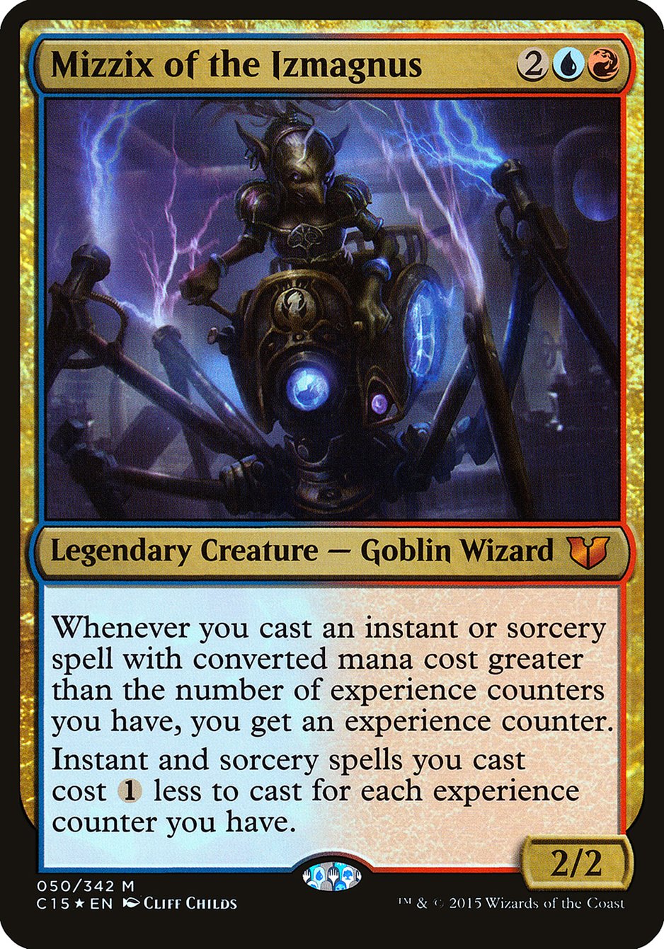 Mizzix of the Izmagnus (Oversized) [Commander 2015 Oversized