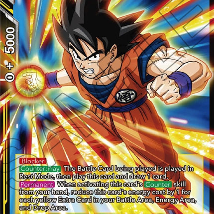 Son Goku, Steadfast Assistance (Zenkai Series Tournament Pack Vol.1) (BT15-096) [Tournament Promotion Cards]