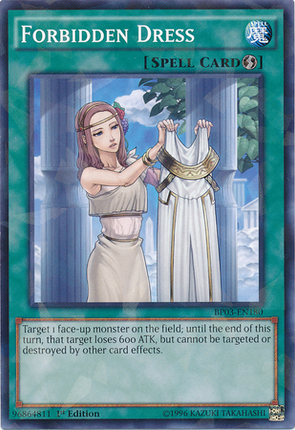 Forbidden Dress [BP03-EN180] Shatterfoil Rare