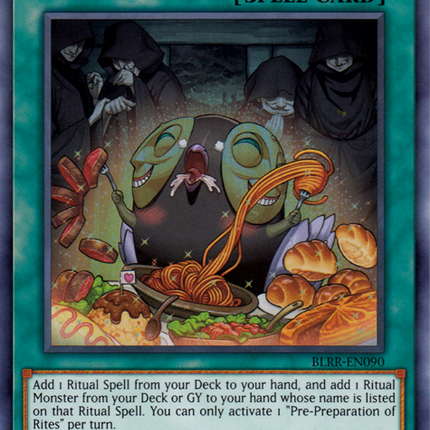 Pre-Preparation of Rites [BLRR-EN090] Ultra Rare