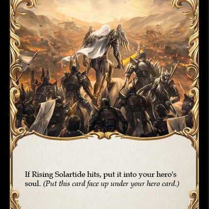Rising Solartide (Blue) [U-MON080] (Monarch Unlimited)  Unlimited Normal