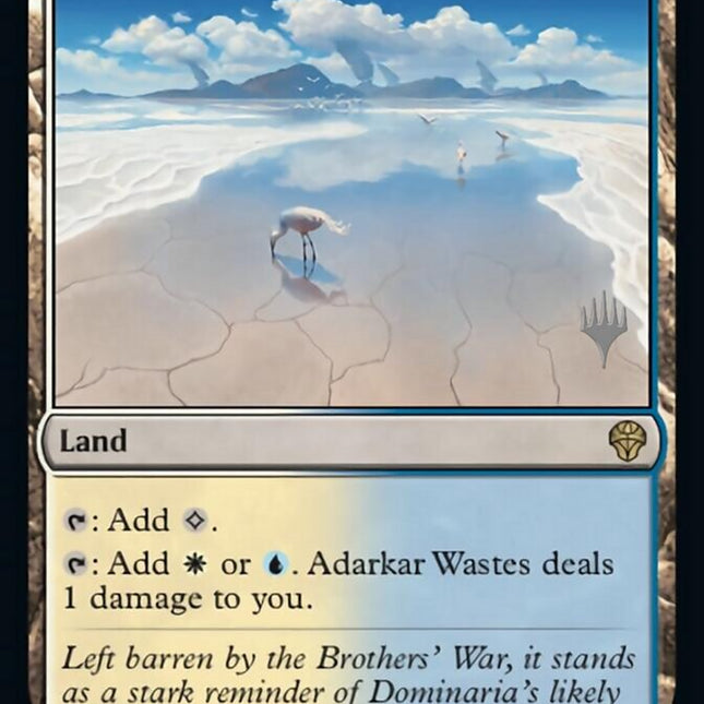 Adarkar Wastes (Promo Pack) [Dominaria United Promos]