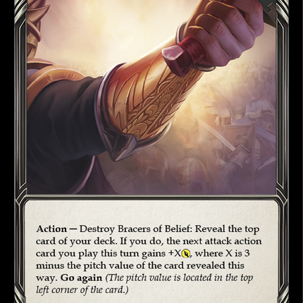 Bracers of Belief [U-ARC153] (Arcane Rising Unlimited)  Unlimited Rainbow Foil
