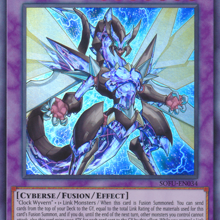 Cyberse Clock Dragon [SOFU-EN034] Ultra Rare