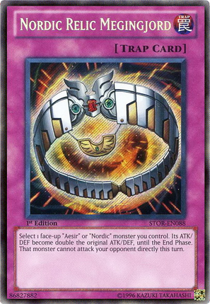 Nordic Relic Megingjord [STOR-EN088] Secret Rare