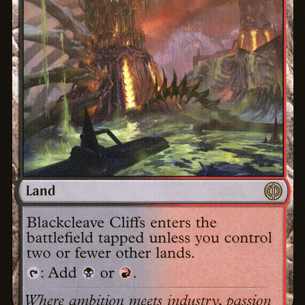 Blackcleave Cliffs [Phyrexia: All Will Be One]