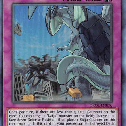 Kaiju Capture Mission [BROL-EN076] Ultra Rare