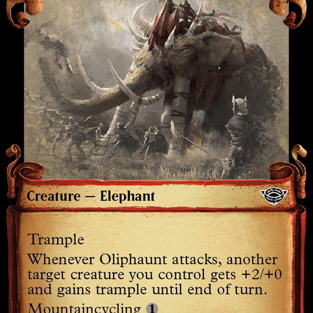 Oliphaunt [The Lord of the Rings: Tales of Middle-Earth Showcase Scrolls]