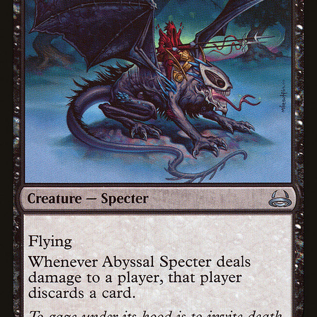 Abyssal Specter (Divine vs. Demonic) [Duel Decks Anthology]