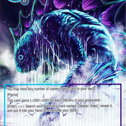 Deeper Ones (Full Art) (MSW-085) [The Magic Stone War - Zero]
