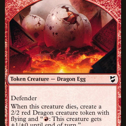Dragon Egg Token [Commander 2018 Tokens]