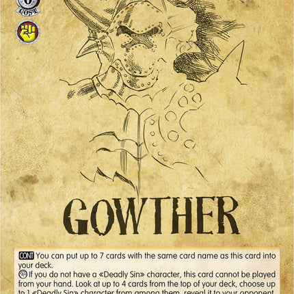 Wanted Poster (SDS/SX03-022e U) [The Seven Deadly Sins]