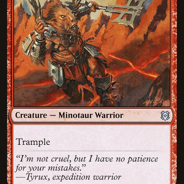 Akoum Warrior // Akoum Teeth [Zendikar Rising]