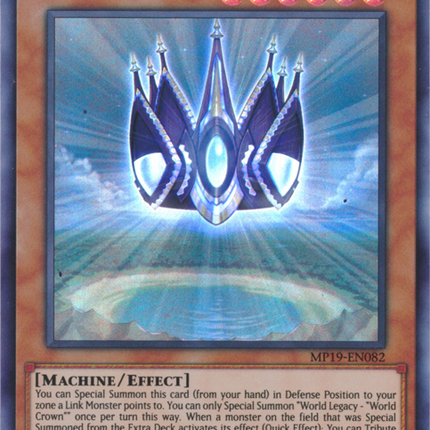 World Legacy - "World Crown" [MP19-EN082] Super Rare