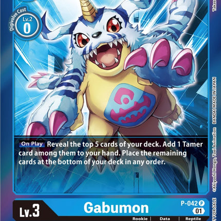 Gabumon [P-042] (Event Pack 4) [Promotional Cards]