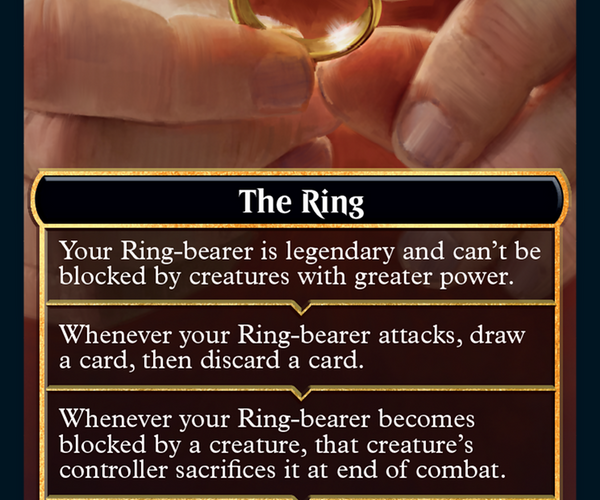 The Ring [The Lord of the Rings: Tales of Middle-Earth Tokens] – TokenMTG