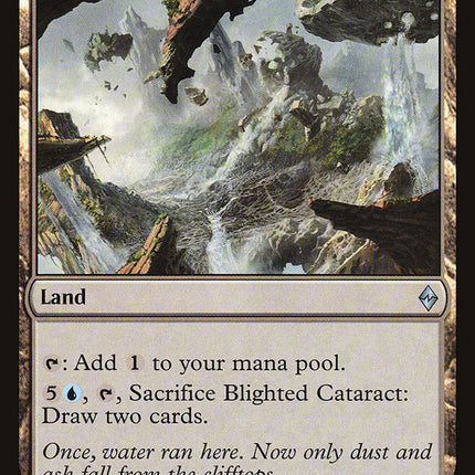 Blighted Cataract [Battle for Zendikar]