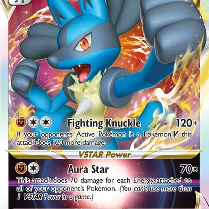 Lucario VSTAR (SWSH214) [Sword & Shield: Black Star Promos]