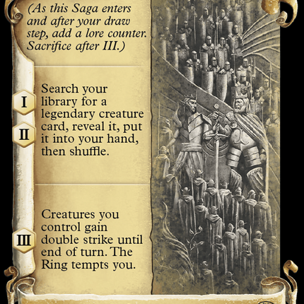 War of the Last Alliance [The Lord of the Rings: Tales of Middle-Earth Showcase Scrolls]