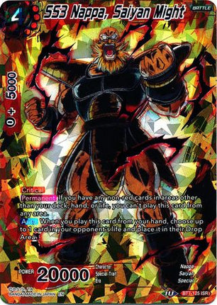 SS3 Nappa, Saiyan Might (BT7-125) [Revision Pack 2020]