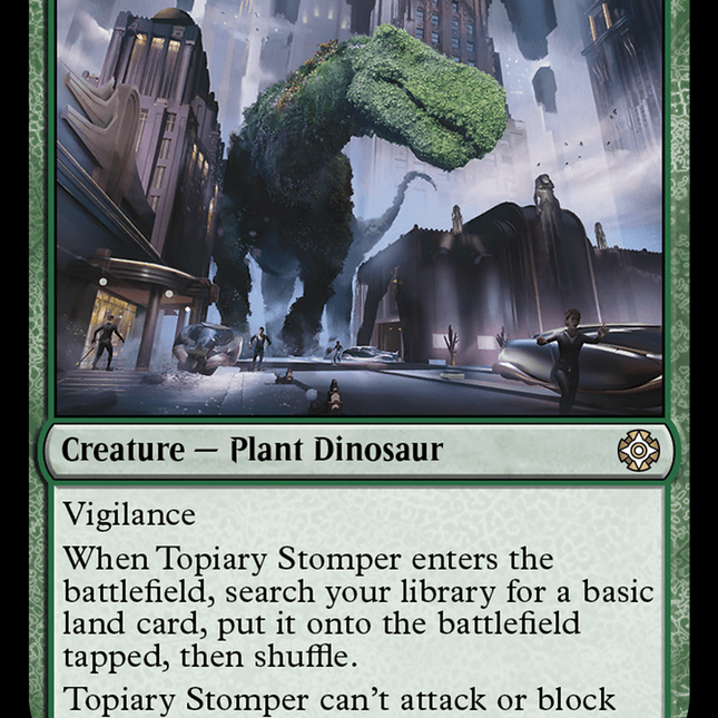Topiary Stomper [The Lost Caverns of Ixalan Commander]
