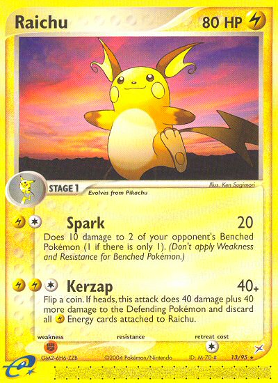 Raichu (13/95) [EX: Team Magma vs Team Aqua] – TokenMTG