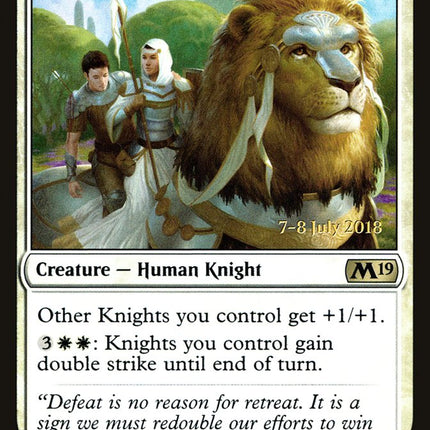 Valiant Knight [Core Set 2019 Prerelease Promos]