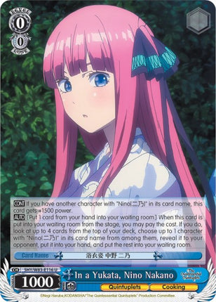 In a Yukata, Nino Nakano (5HY/W83-E116 U) [The Quintessential Quintuplets]