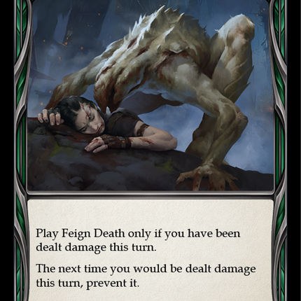 Feign Death [CRU125] (Crucible of War)  1st Edition Rainbow Foil
