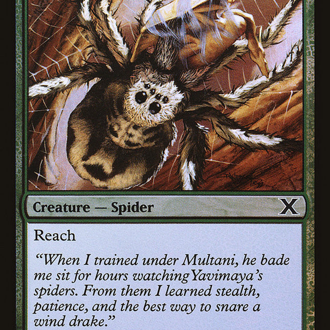 Giant Spider (Premium Foil) [Tenth Edition]