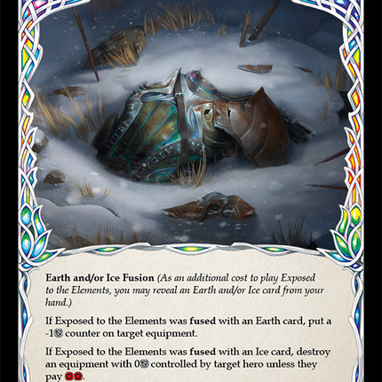 Exposed to the Elements [ELE093] (Tales of Aria)  1st Edition Rainbow Foil