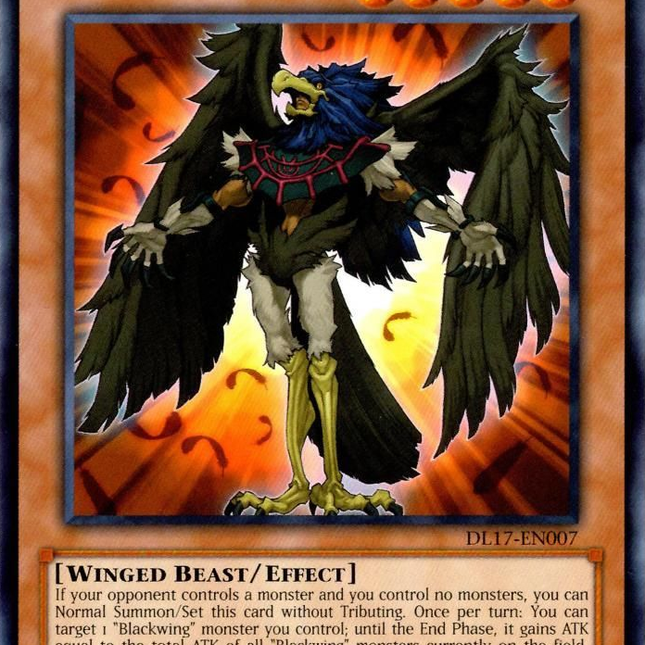 Blackwing - Sirocco the Dawn (Blue) [DL17-EN007] Rare