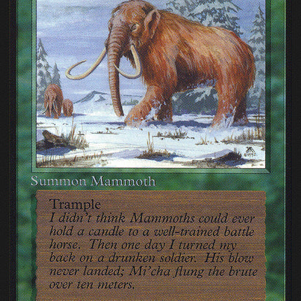 War Mammoth [International Collectors' Edition]