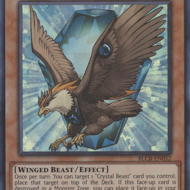 Crystal Beast Cobalt Eagle [BLCR-EN052] Ultra Rare