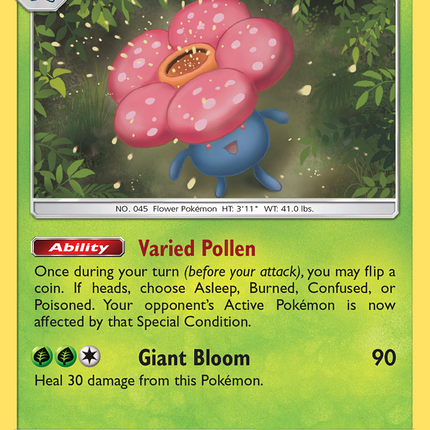 Vileplume (8/214) [Sun & Moon: Unbroken Bonds]