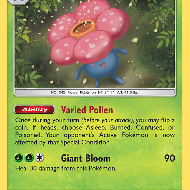 Vileplume (8/214) [Sun & Moon: Unbroken Bonds]