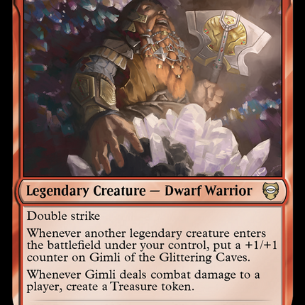 Gimli of the Glittering Caves [The Lord of the Rings: Tales of Middle-Earth Commander]