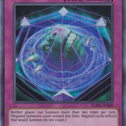 Summon Limit [BLHR-EN088] Ultra Rare